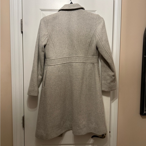 J. Crew Women's Grey Wool Blend Lady Day Coat - Picture 5 of 7